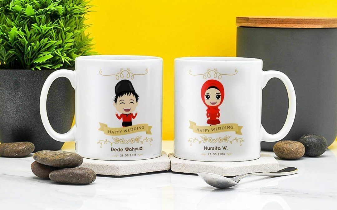 Cetak Mug Merchandise (Digital – Sablon)