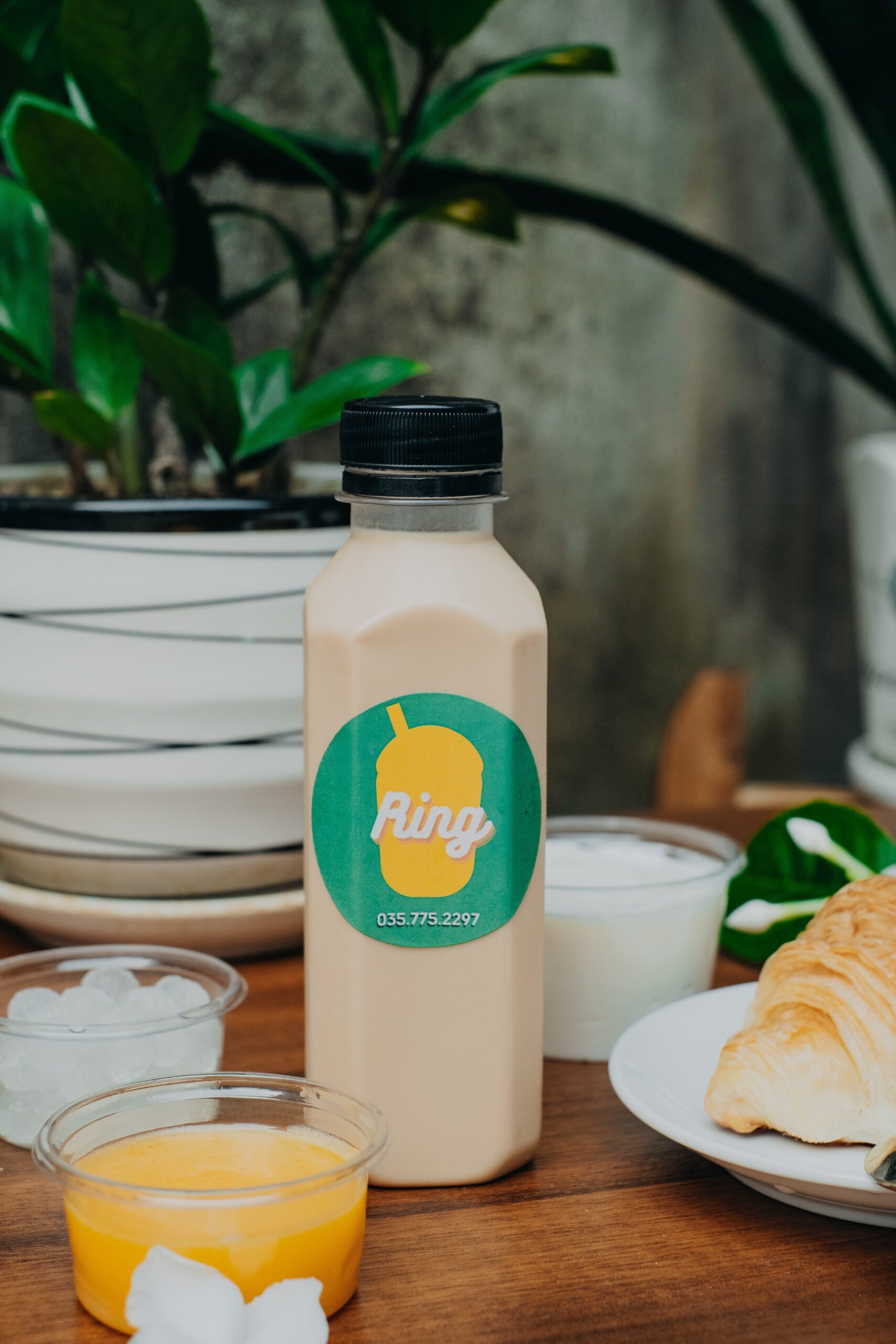 stiker label botol minuman