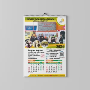 kalender dinding, kalender, cetak kalender karawang, kalender partai, custom kalender