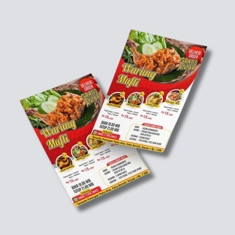 flyer, cetak flyer, kertas selebaran, cetak media promosi, cetak flyer karawang