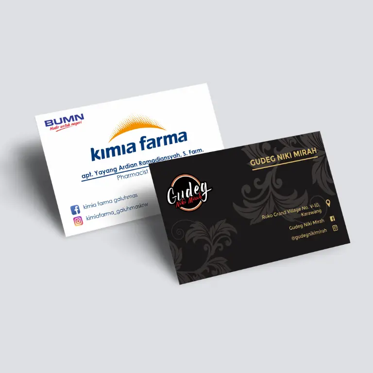 kartu nama, kartu nama bisnis, kartu nama professional, cetak kartu nama