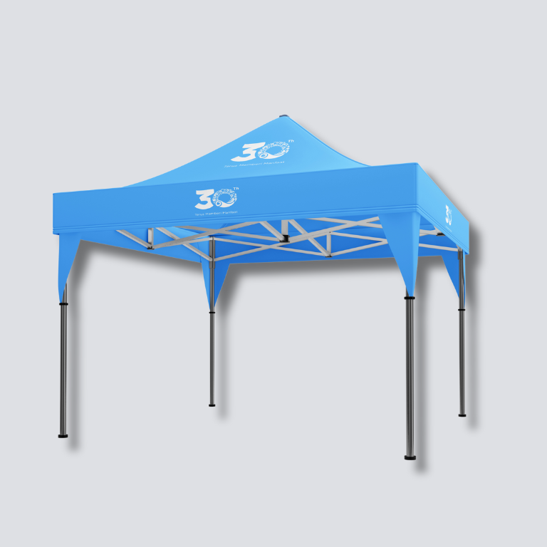 promotional tent, tenda promosi, tenda lipat custom, pop up tent