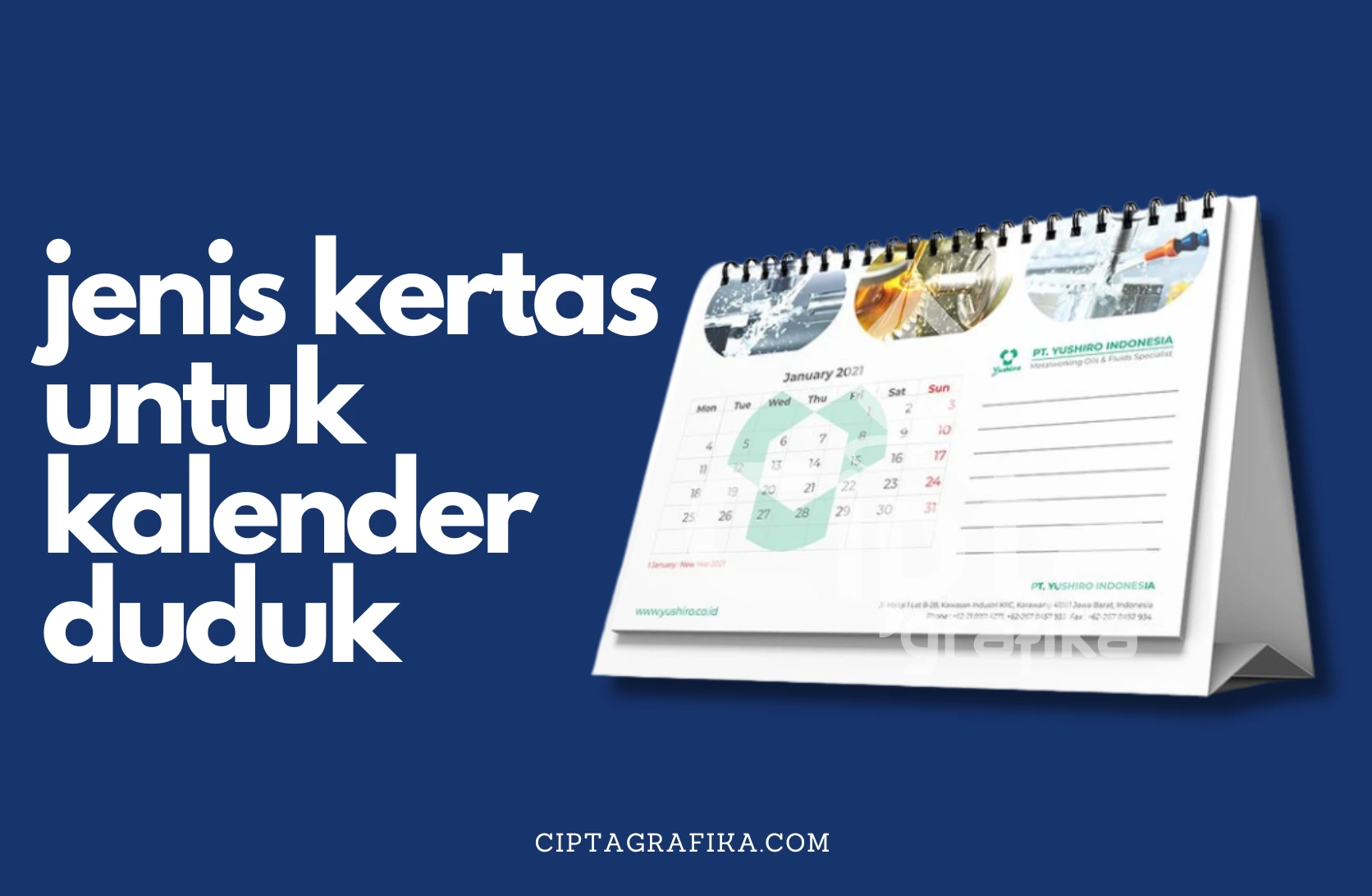 jenis kertas kalender, kalender duduk, kalender dinding, jenis kalender