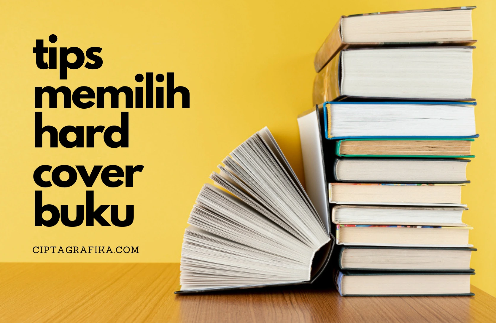 tips memilih hard cover buku