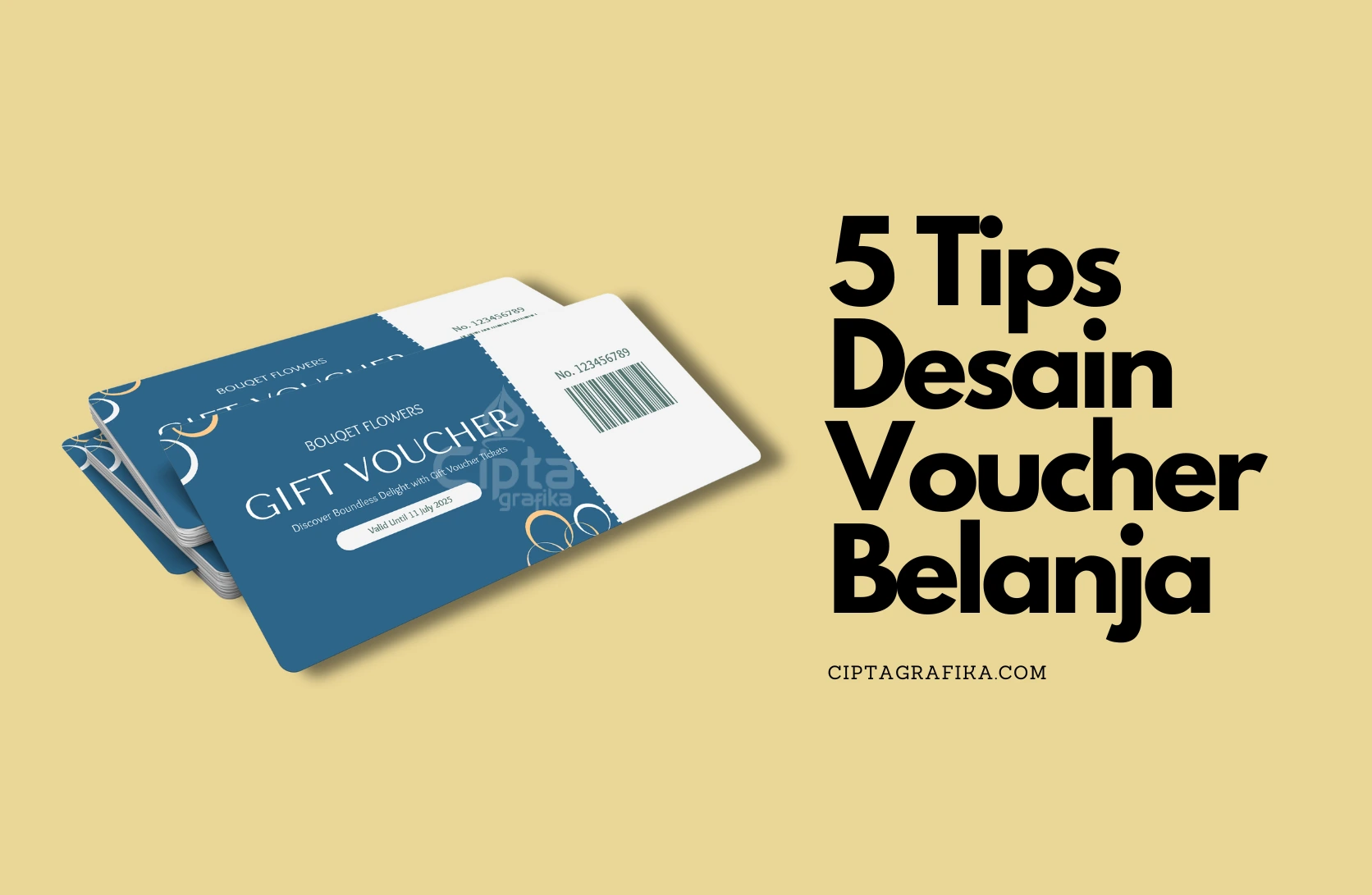 tips desain voucher belanja, cetak voucher belanja, voucher belanja, desain voucher