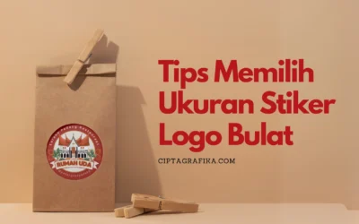 Tips Memilih Ukuran Stiker Logo Bulat yang Tepat untuk Bisnis Anda!