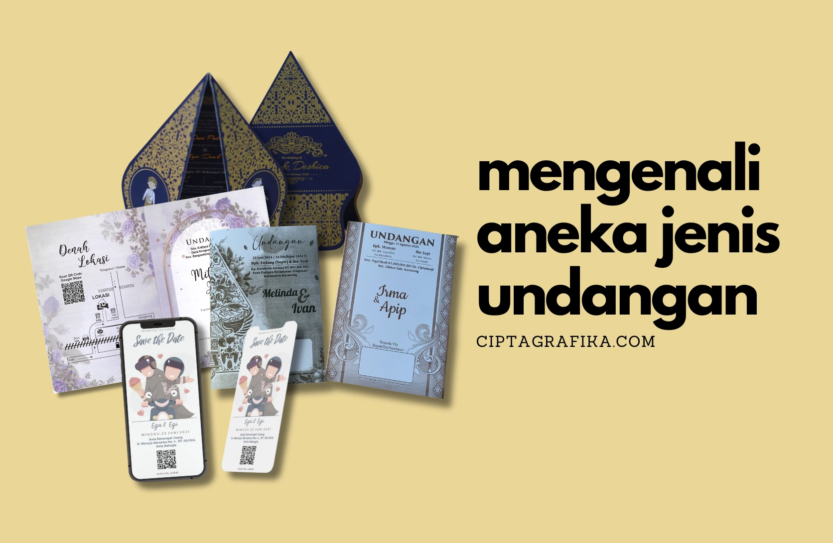 aneka jenis undangan, undangan pernikahan, macam-macam undangan pernikahan, cetak undangan pernikahan