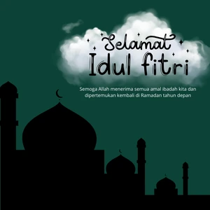 kartu ucapan idulfitri