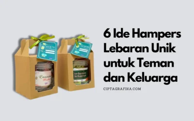 6 Ide Hampers Lebaran Unik untuk Teman dan Keluarga