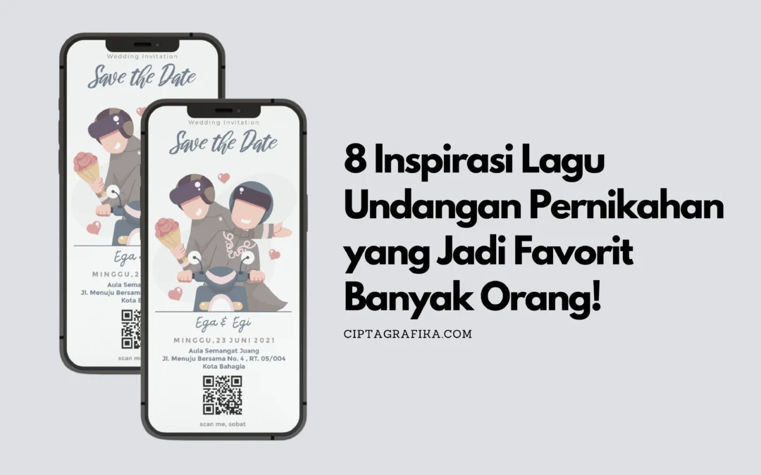 8 Inspirasi Lagu Undangan Pernikahan Digital yang Jadi Favorit Banyak Orang!