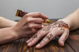 henna, inai kuku, pewarna alami kuku