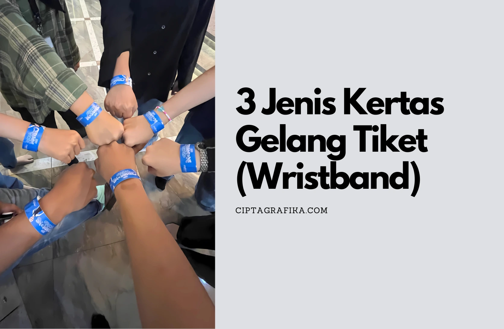 wristband, gelang tiket, kertas wristband, kertas gelang tiket