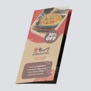 brosur menu, cetak brosur menu