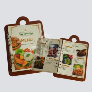 buku menu, buku menu custom