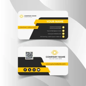 kartu nama finishing sudut bulat