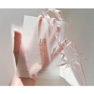 kertas kalkir, undangan kertas kalkir