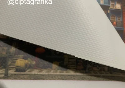 bahan spanduk, flexy jerman