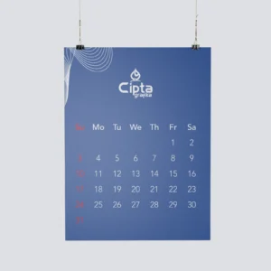 kalender poster, hanging poster