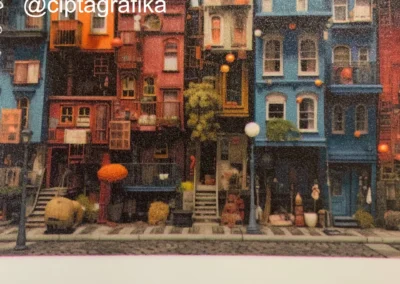 luster, banner luster, bahan luster