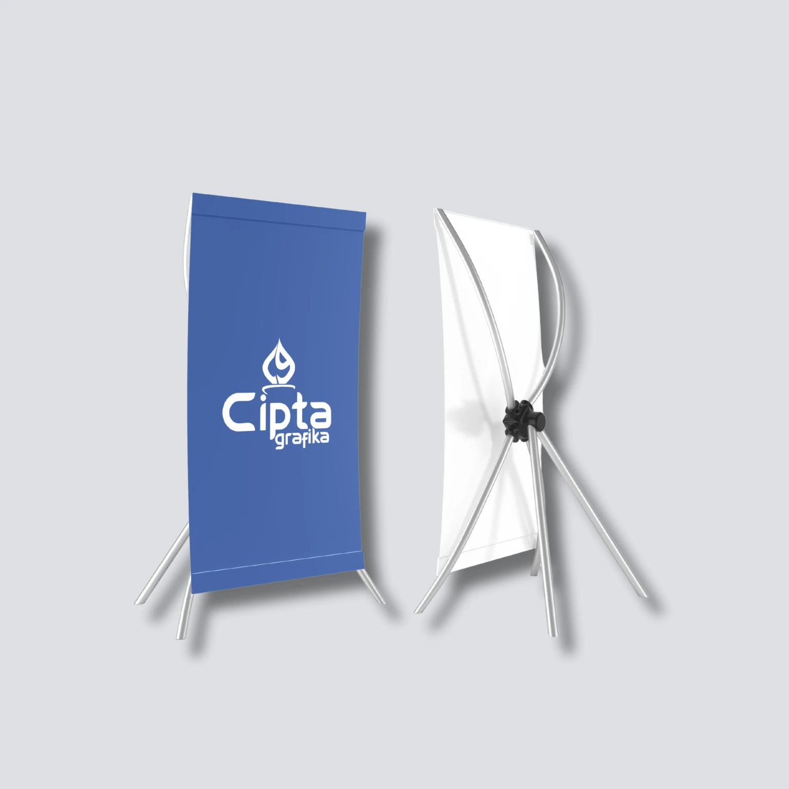 mini x banner, mini banner, spanduk mini, spanduk meja, banner meja