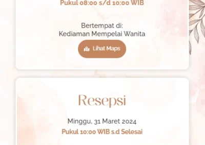 minimalis invitation