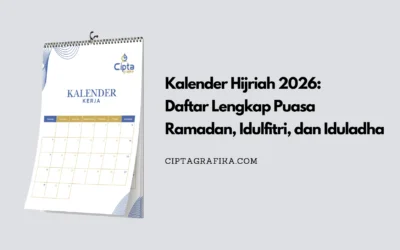 Kalender Hijriah 2026: Daftar Lengkap Puasa Ramadan, Idulfitri, dan Iduladha