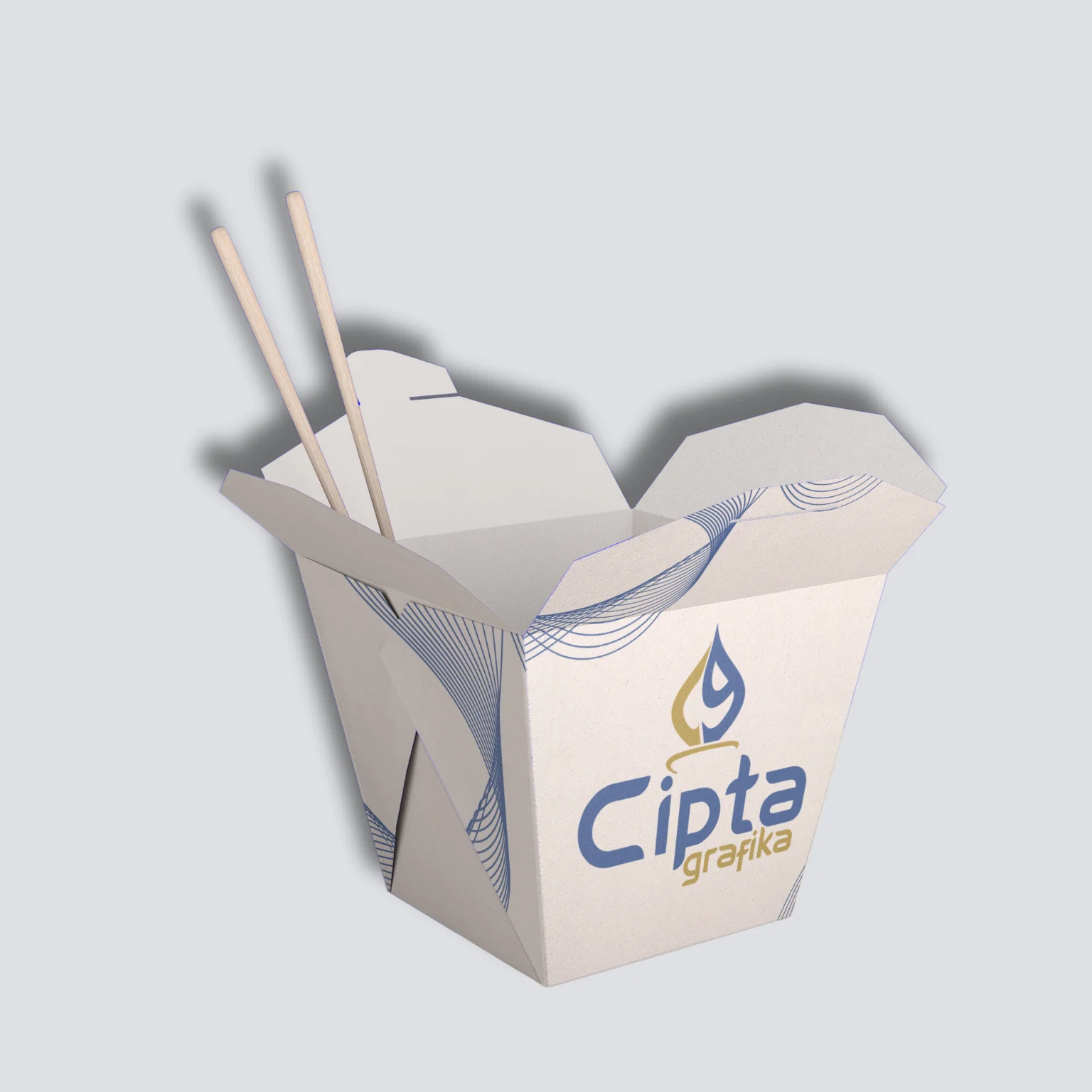 food pail, kotak mie