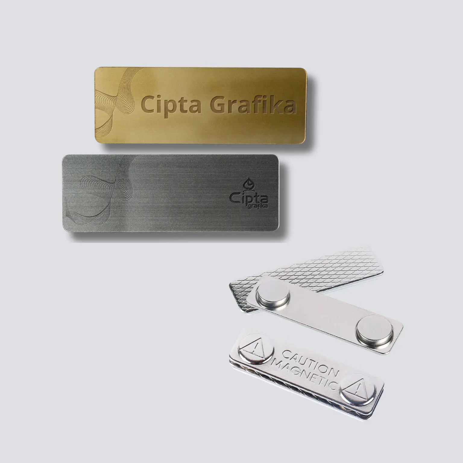 name badge, papan nama
