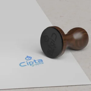 stempel kayu
