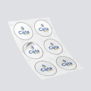 stiker vinyl, stiker anti air, stiker label