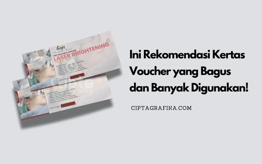 kertas voucher, finishing voucher, cetak voucher