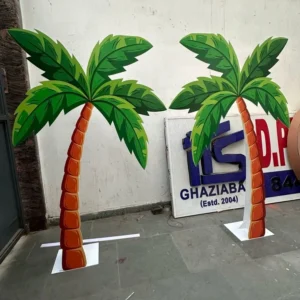 standee pohon kurma custom