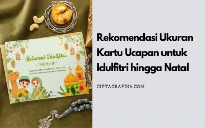 Ini Rekomendasi Ukuran Kartu Ucapan untuk Idulfitri hingga Natal