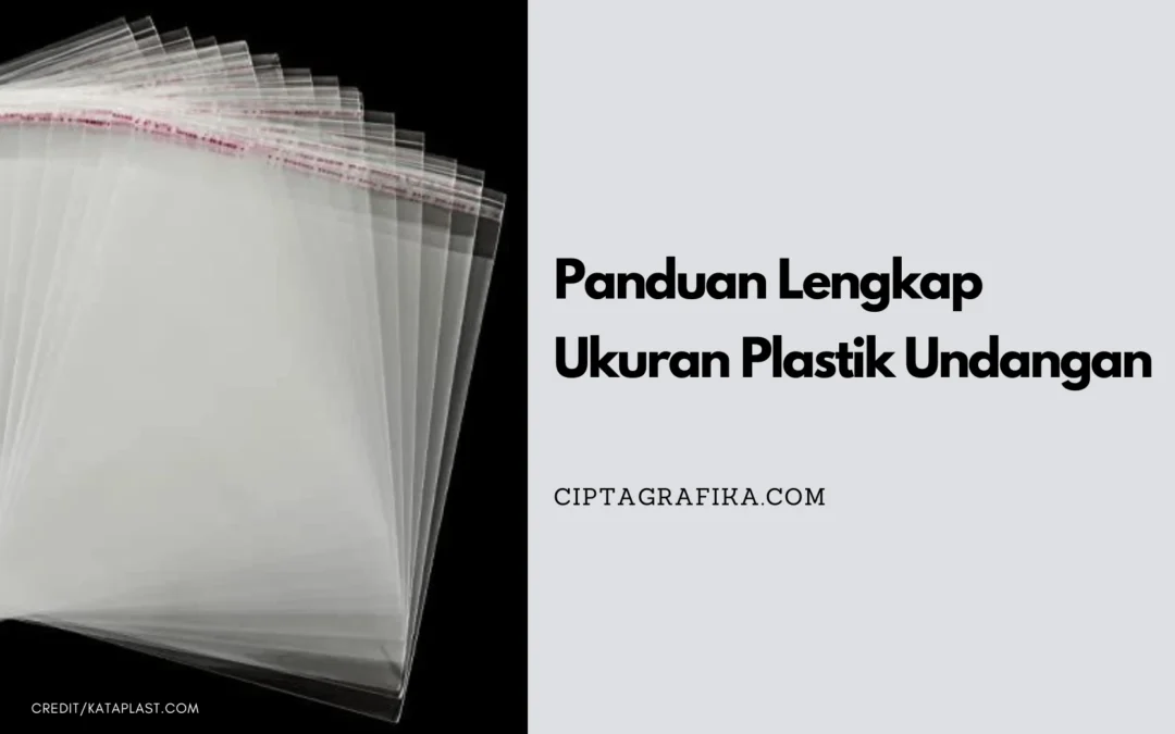 ukuran plastik undangan