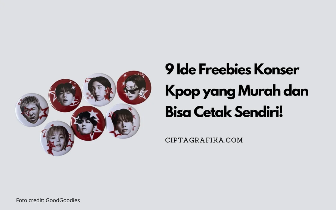 ide freebies konser kpop