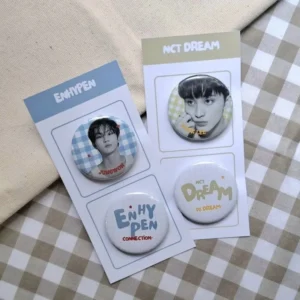 freebies konser kpop pin custom