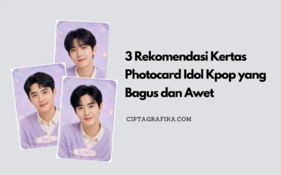 3 Rekomendasi Kertas Photocard Idol Kpop yang Bagus dan Awet