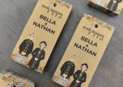 hang tag souvenir pernikahan