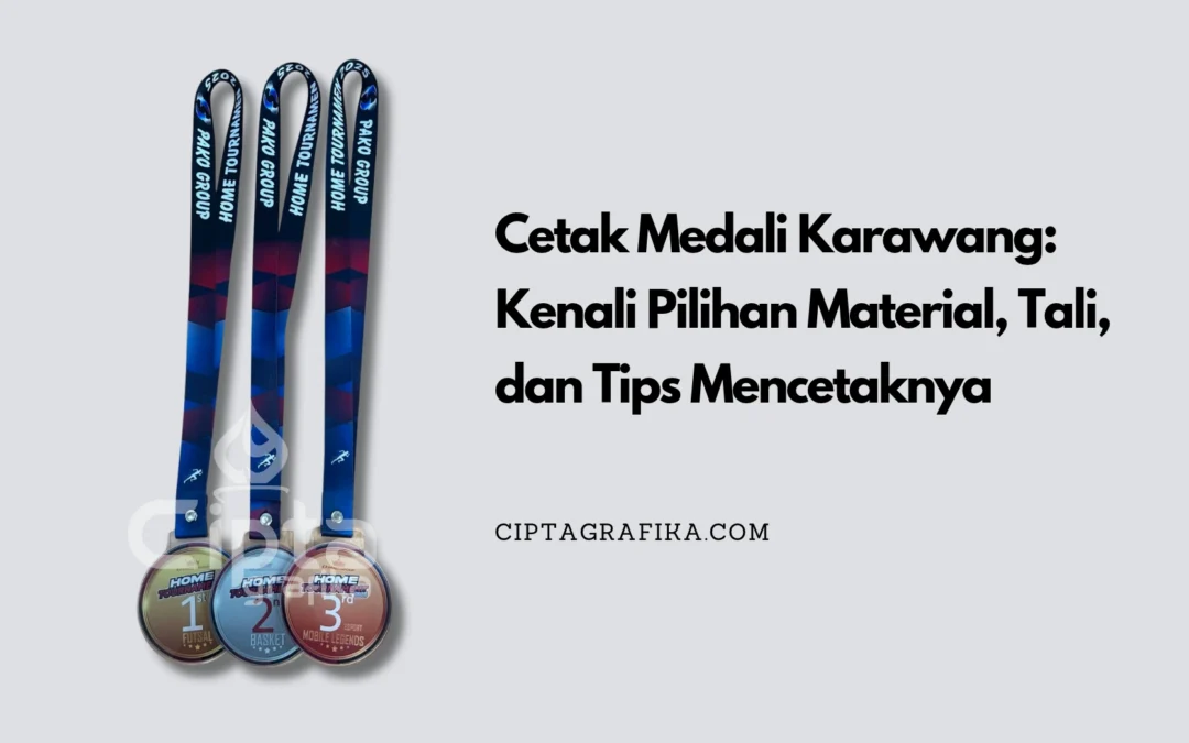 cetak medali karawang