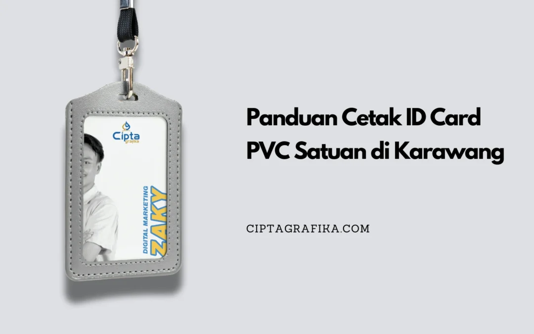 cetak id card pvc