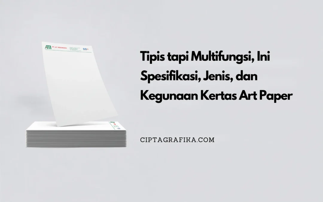 cover artikel kertas art paper