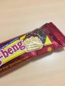 freebies snack coklat beng-beng
