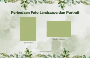 perbedaan landscape dan portrait