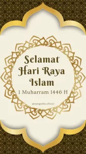 poster tahun baru islam, poster hari besar