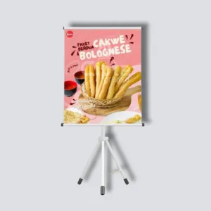 tripod banner, tripod foam banner